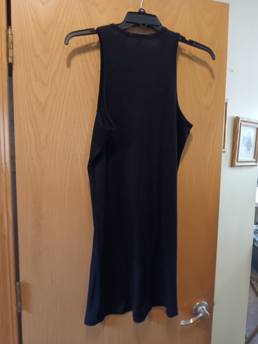 Womens Size XXL, Nine West Black Sleeveless Midi Tank Dress - Picture 2 of 3
